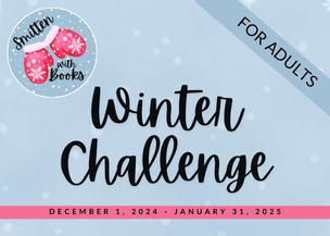 Logo for Winter Challenge with mittens that says 